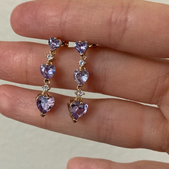 New Vanessa Mooney the bewitched earrings Purple - Picture 12 of 13